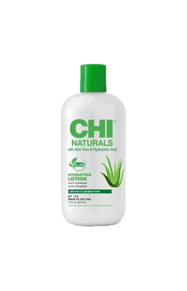 Lotion corps – Aloe vera & acid hyaluronique – Cheveux secs – 355 ml