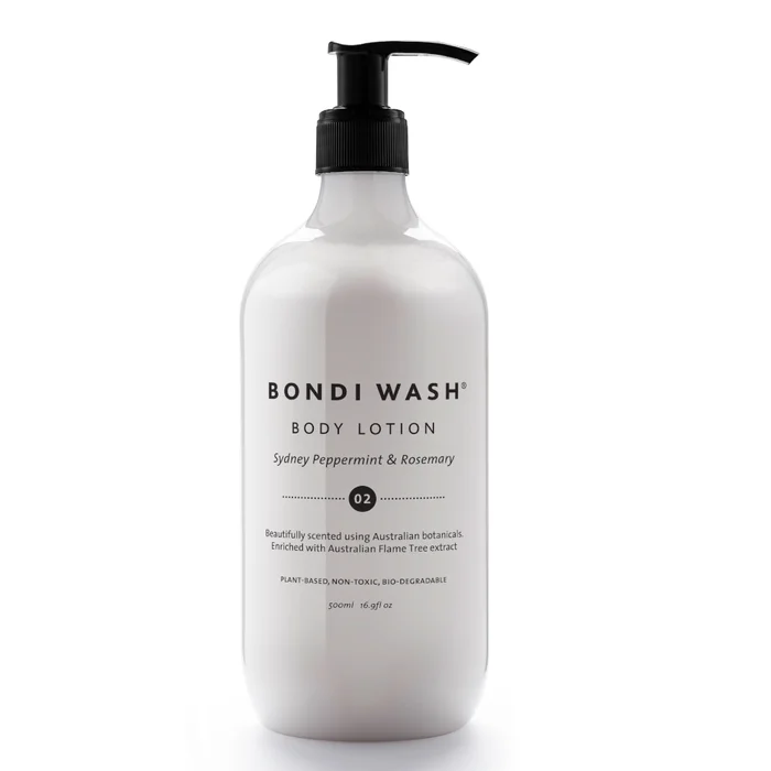 Lotion pour le Corps – Menthe Poivr&eacute;e de Sydney & Romarin 500 ml