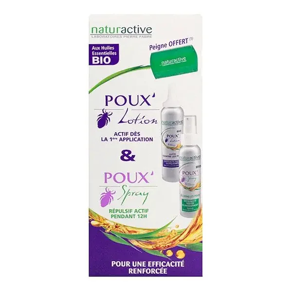 Lotion poux & spray répulsif 200ml