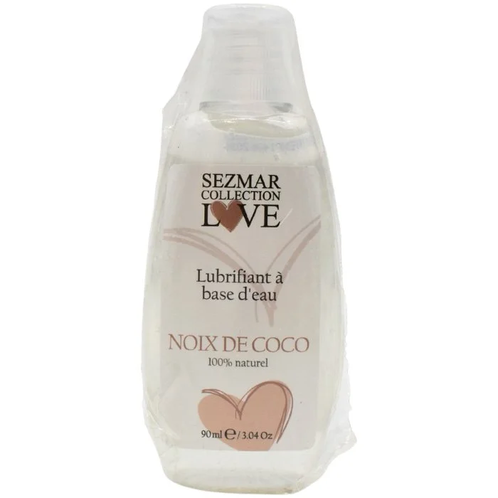 Lubrifiant à base d’eau 100% naturel – Noix de coco – 90 ml