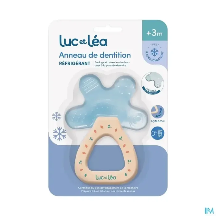 Luc et lea anneau de dentition refrigerant tortue