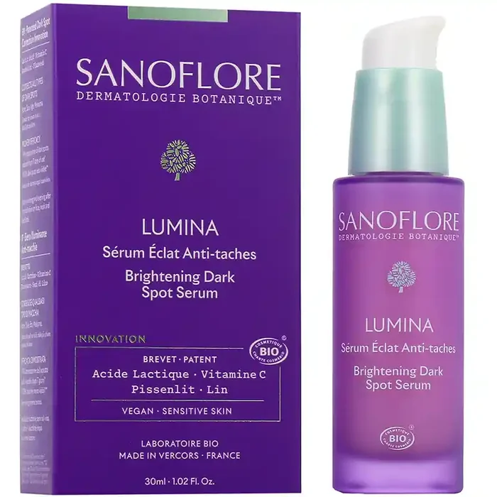 LUMINA SERUM ECLAT ANTI TACHES BIO 30ML SANOFLORE