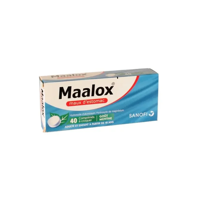 Maalox maux d‘estomac 40 comprimes a croquer