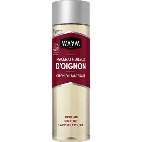 Macérat huileux d’oignon bio – Cheveux – 75 ml