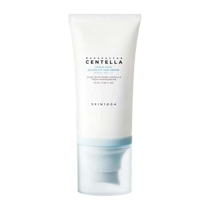 Madagascar CENTELLA – Hyalu-Cica Water-Fit Sun Serum SPF50+ PA++++ – SKIN1004 – 50 ml