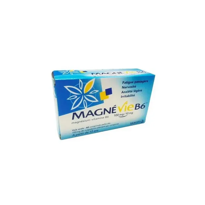 Magnevie B6 100mg/10mg 60 comprimes pellicules