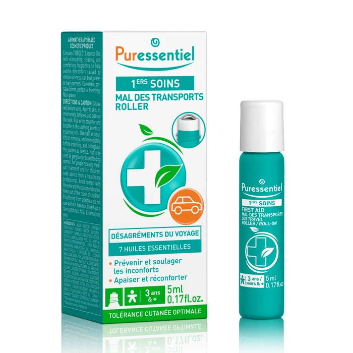 Mal des Transports – Roller aux 7 Huiles Essentielles 5 ml