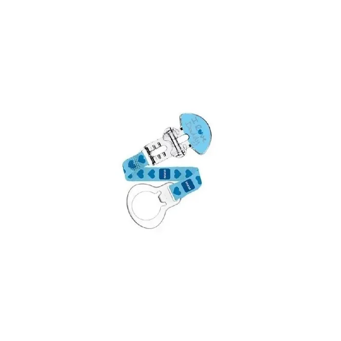 Mam attache sucette ruban + clip
