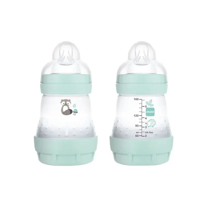 Mam easy start biberon anti-colique nature debit 1 aqua 160ml