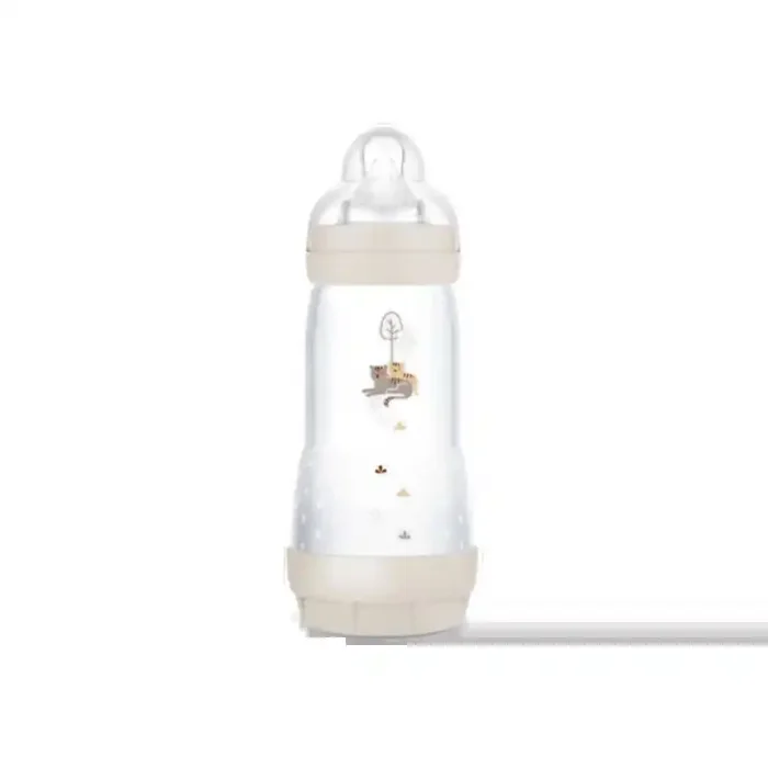 MAM Easy Start biberons anti-colique 320ml tetine debit 3, 4 mois+ sable