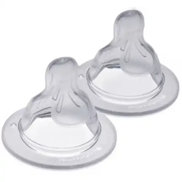 MAM Tétine Débit 1 Lent Silicone x 2
