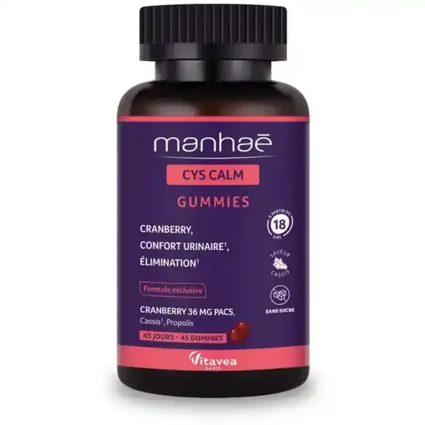 Manhaé Cys Calm Gummies x 45