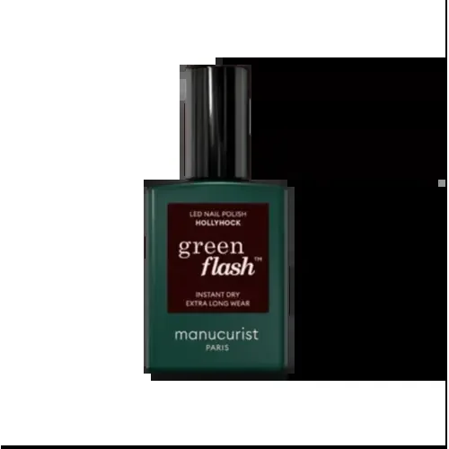 MANUCURIST GREEN FLASH VERNIS SEMI PERMANENT Hollyhock – 15ml