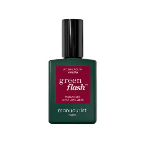MANUCURIST GREEN FLASH VERNIS SEMI PERMANENT Violeta – 15ml