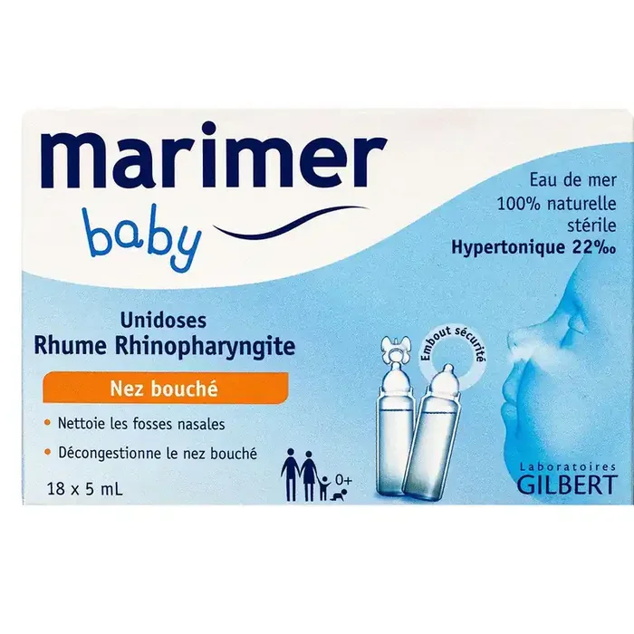 Marimer baby nez bouché unidoses 18x5ml