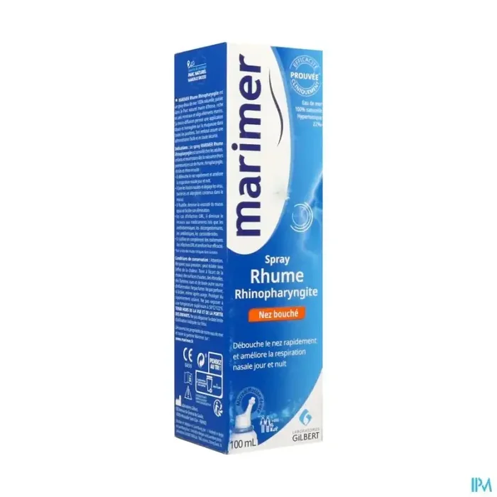 Marimer eau mer hypertonique spray 100ml