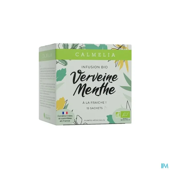 Marque verte calmelia bio verveine menthe sachet 15