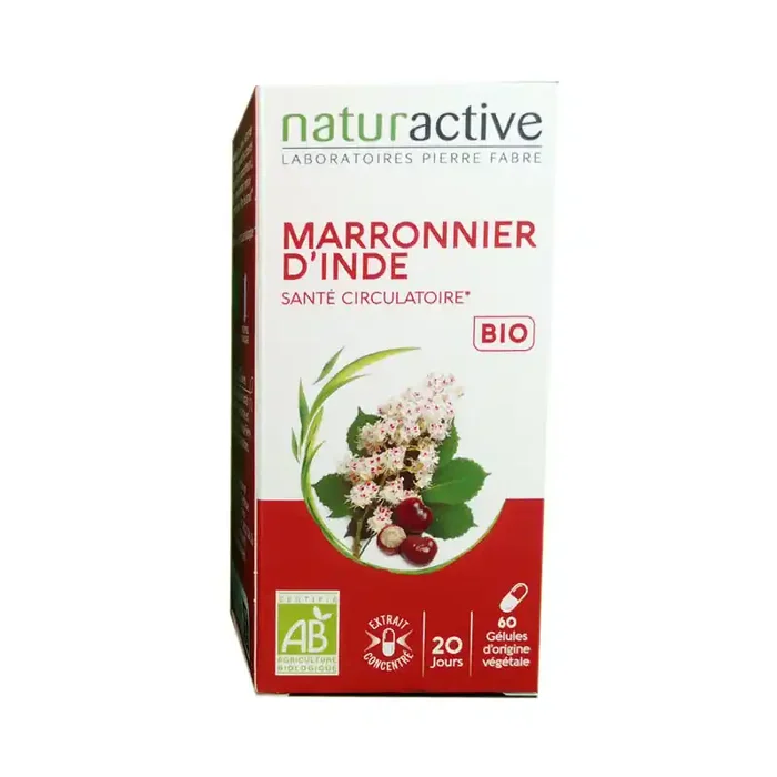 MARRONNIER D‘INDE BIO 60 GELULES NATURACTIVE