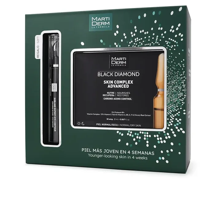 Martiderm CUSTODIA PER FIALE AVANZATE DEL BLACK DIAMOND SKIN COMPLEX