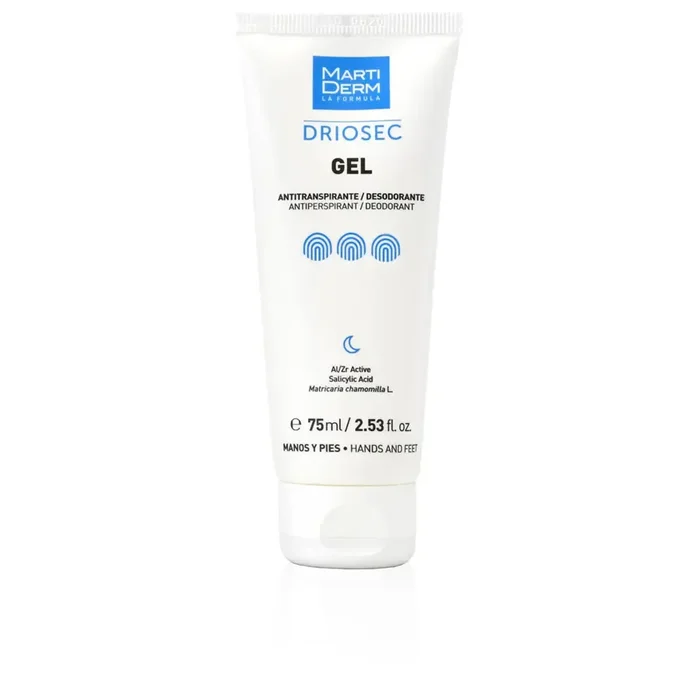Martiderm DRIOSEC gel antitraspirante per mani e piedi