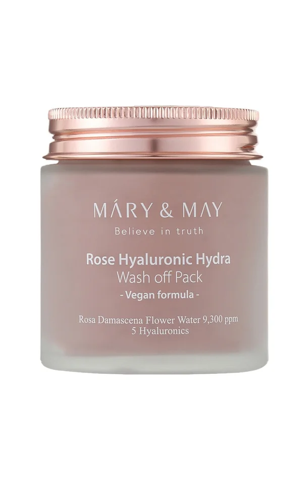Mary&May – Masque hydratant – Acide hyaluronique & rose – Visage