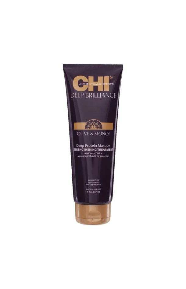 Masque brillance aux huiles d’olive et de monoï – Cheveux – 237 ml