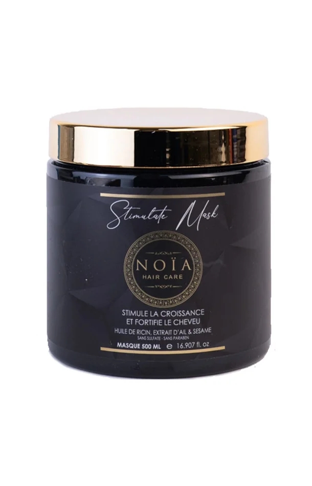 Masque fortifiant & stimulant – Huile de ricin – Cheveux – 500 ml