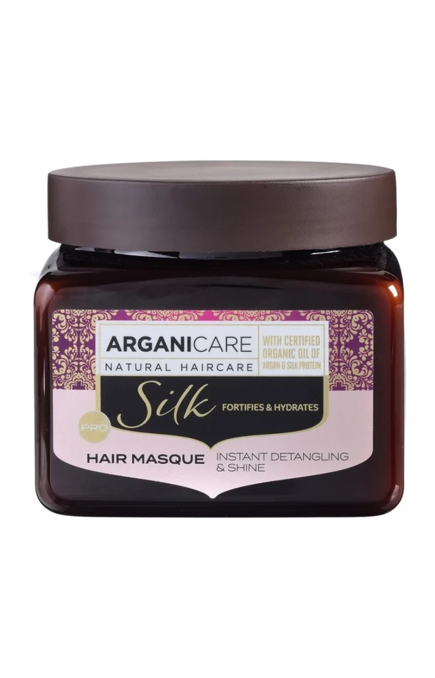 Masque fortifiant – Protéine de soie – Cheveux secs & ternes – 500 ml