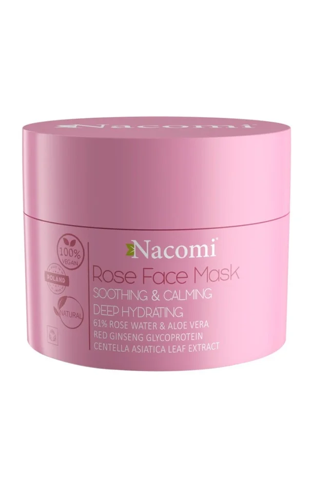 Masque gel apaisant & régénérant – Rose – Visage