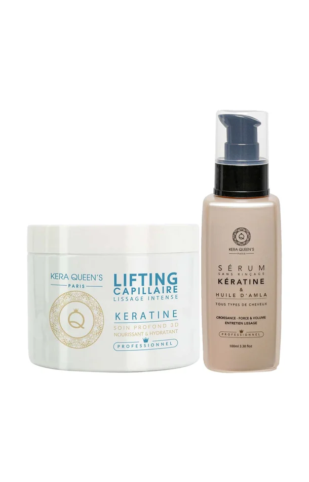 Masque lifting capillaire & sérum croissance & volume – Cheveux ternes