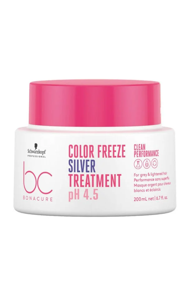 Masque neutralisant – Color Freeze Silver – Cheveux blancs & éclaircis – 200 ml