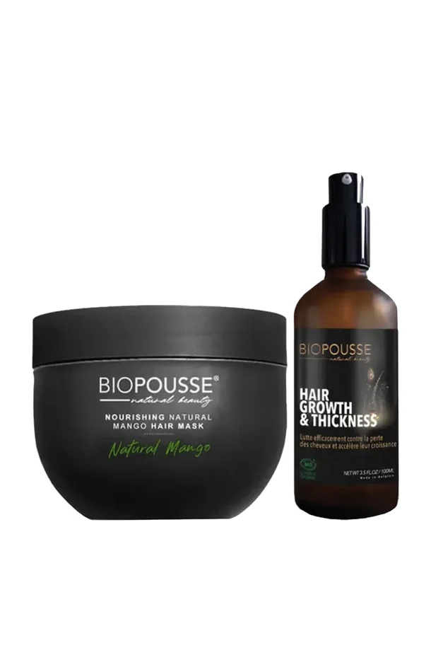 Masque nourrissant & lotion croissance – Cheveux