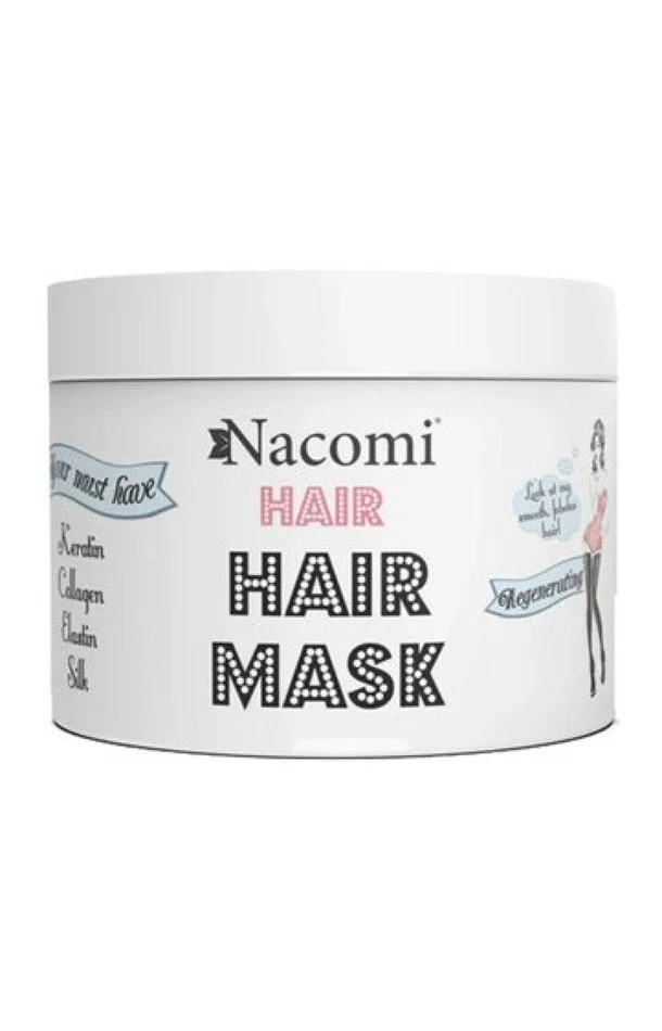 Masque nourrissant & régénérant – Kératine – Cheveux secs & abîmés – 200 ml