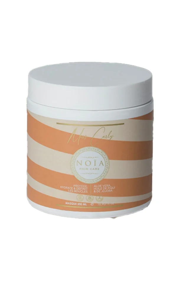 Masque nourrissant – Aloe vera & Huile de piqui – Cheveux bouclés et frisés – 500 ml