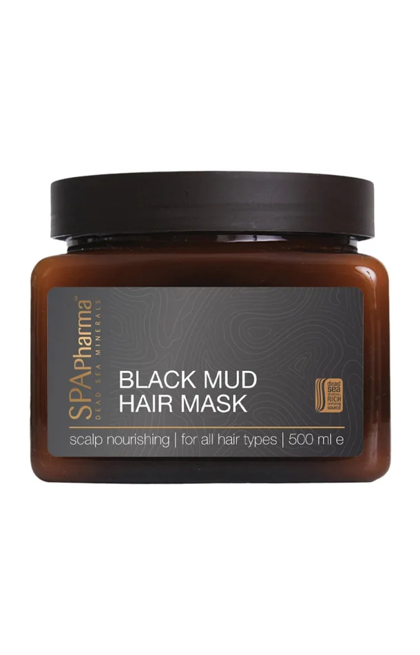 Masque nourrissant – Boue noire – Tous types de cheveux – 500 ml