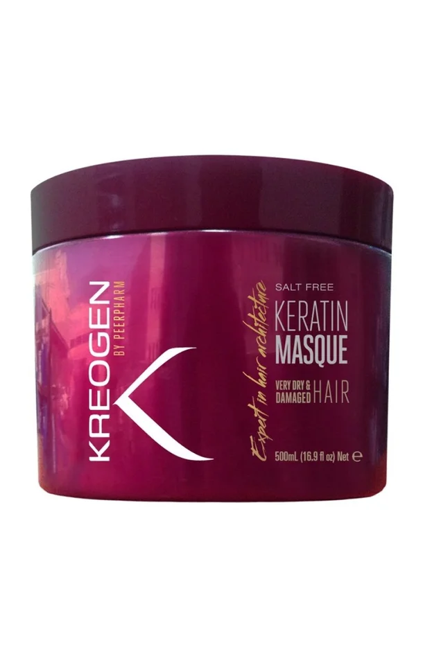Masque nourrissant – Kératine – Cheveux secs & abîmés – 500 ml