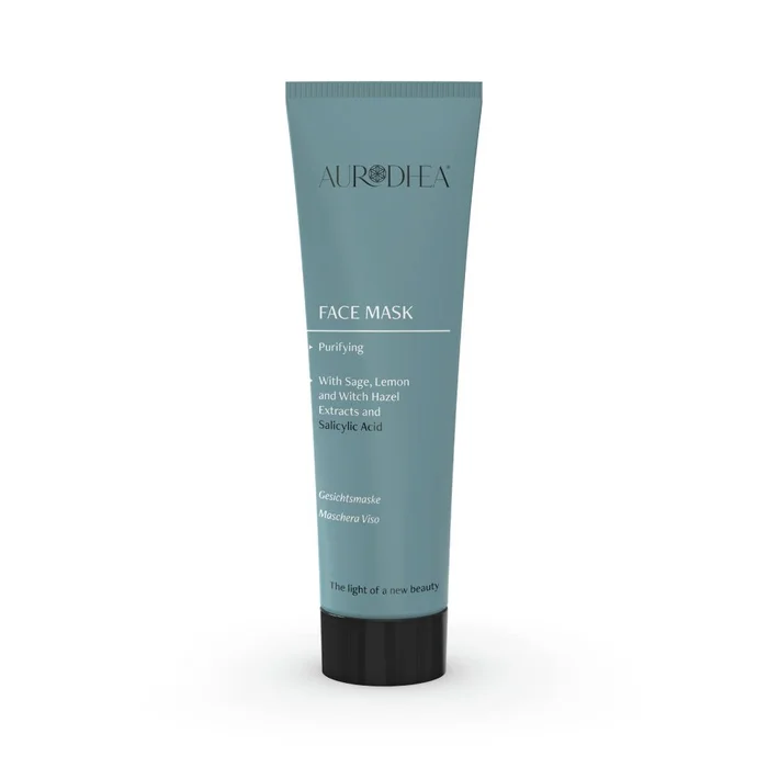 Masque purifiant à l’acide salicylique Enrichi en extraits de Sauge, Citron et Hamamélis