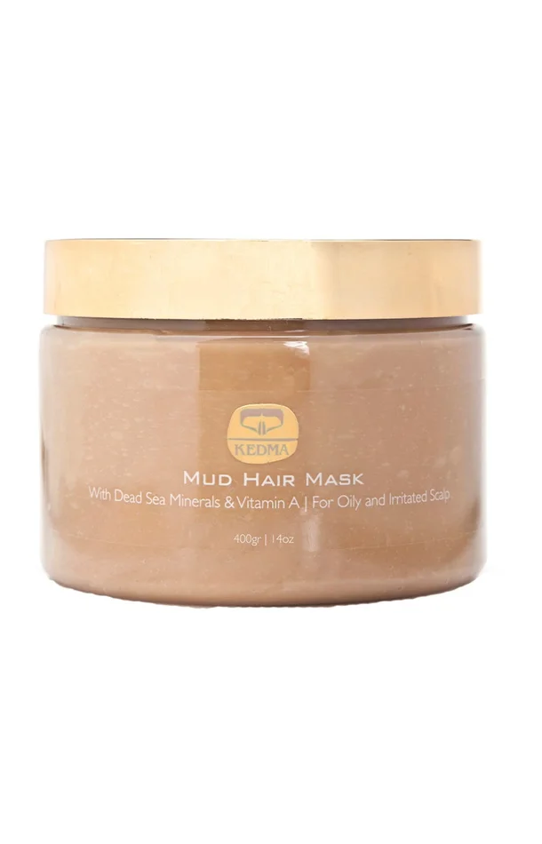 Masque réparateur – Boue noire – Cheveux normaux à gras – 400 g