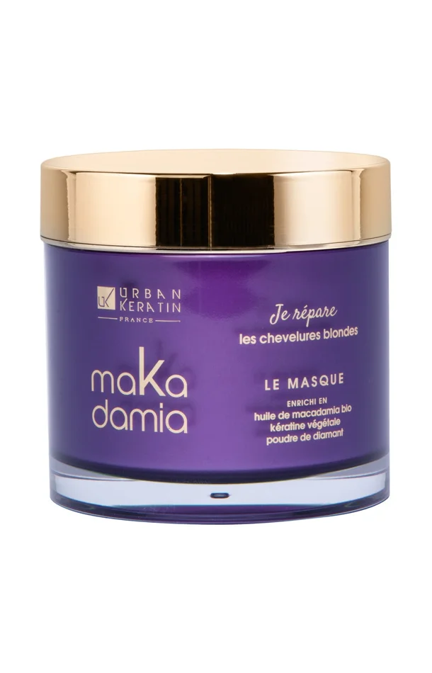 Masque réparateur – Makadamia – Cheveux blonds à blancs – 200 ml