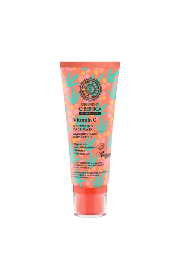 Masque réparateur vegan – Vitamine C – Visage