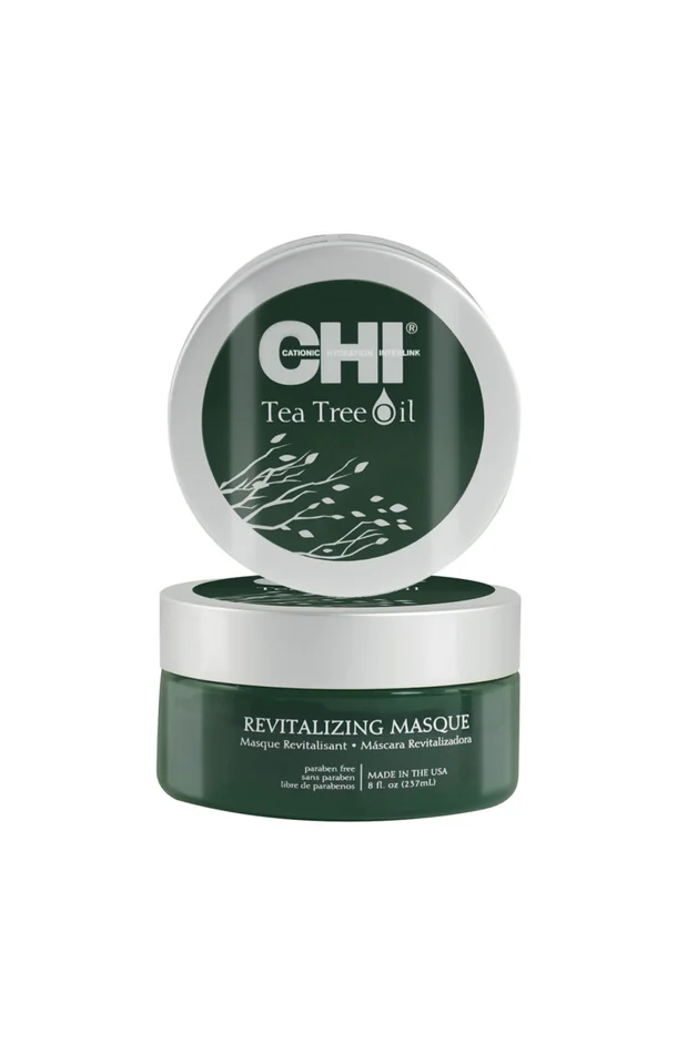 Masque revitalisant – Huile d’arbre à thé – Cheveux – 237 ml