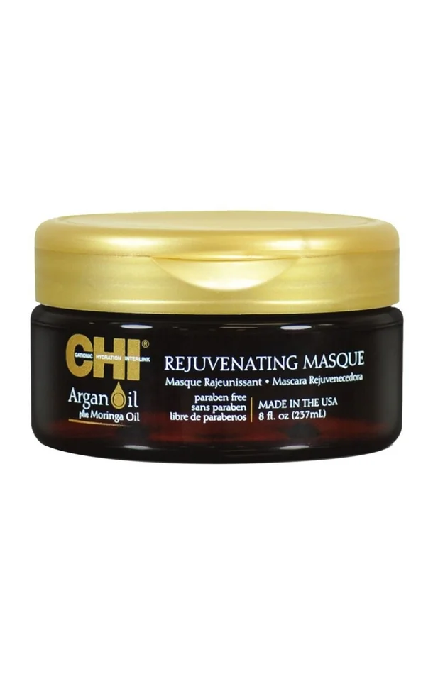 Masque revitalisant à l’huile d’argan – Cheveux secs & abîmés – 240 ml