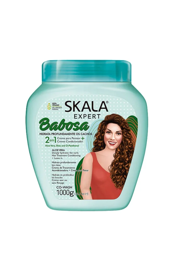 Masque sculpteur de boucles vegan – Aloé vera – Cheveux bouclés – 1 L