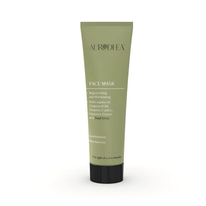 MASQUE VISAGE ILLUMINATEUR ET ÉCLAIRCISSANT À LA BAVE D’ESCARGOT ET VITAMINE C – 50 ML
