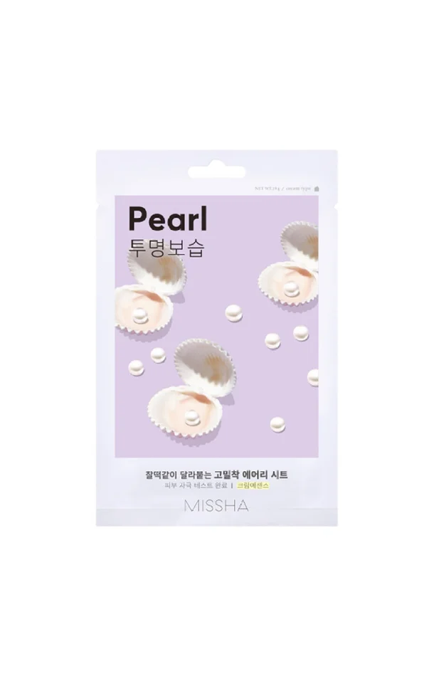 Masques en tissu aux minéraux – Perles – Visage – 20 unités