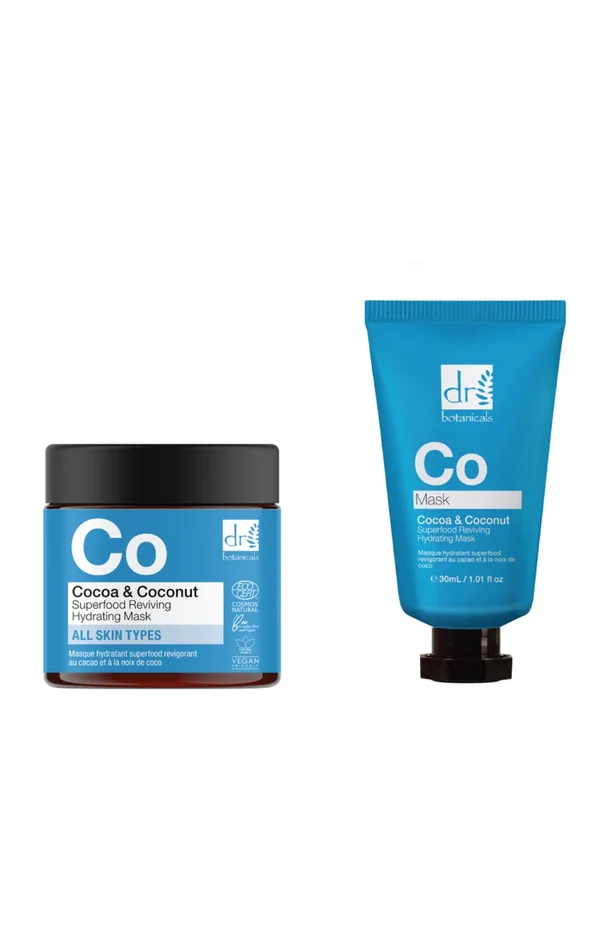 Masques hydratants – Coco & beurre de cacao – Visage – 60 ml