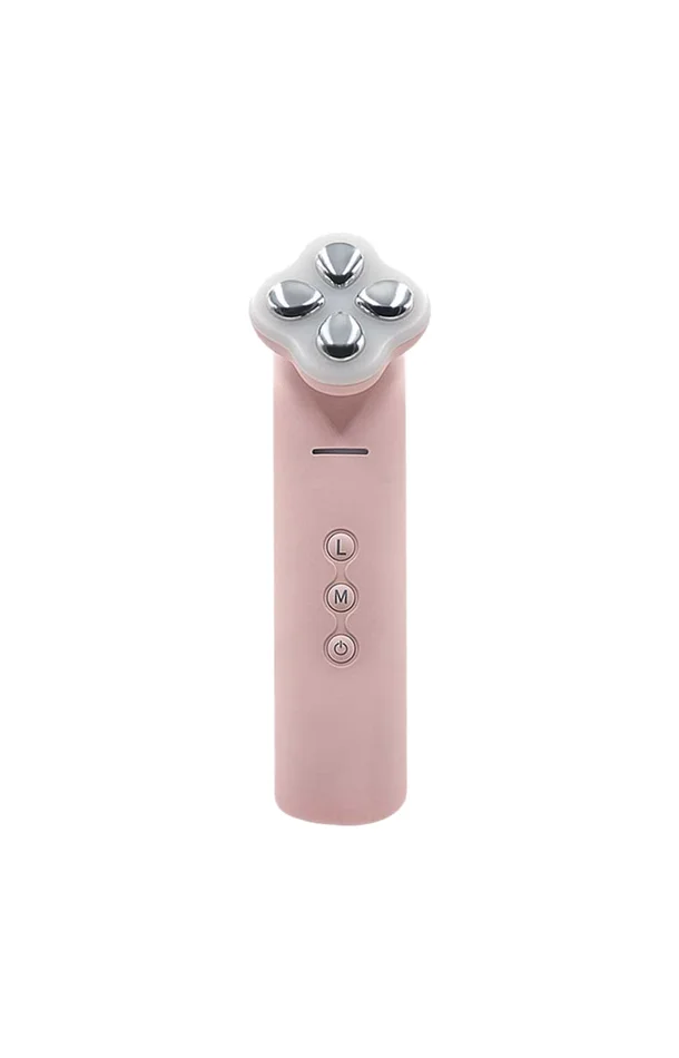 Masseur 3-en-1 -Vibration & lumière colorée – Visage