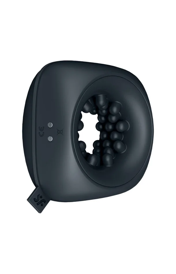 Masturbateur vibrant – 12 modes – Homme – Noir