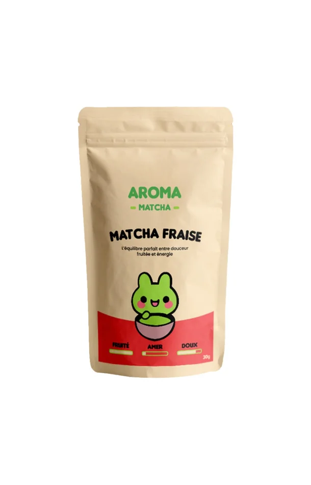 Matcha fraise – 30 g