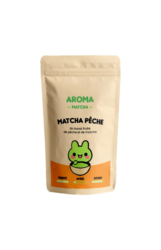Matcha pêche – 100 g